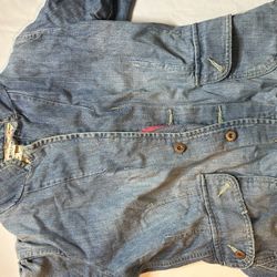 TOMMY HILFIGER  Denim Button Jean Jacket 
