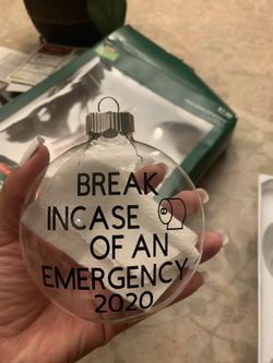2020 Christmas Gift Ornament