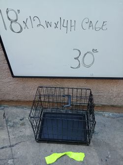 18" pet cage