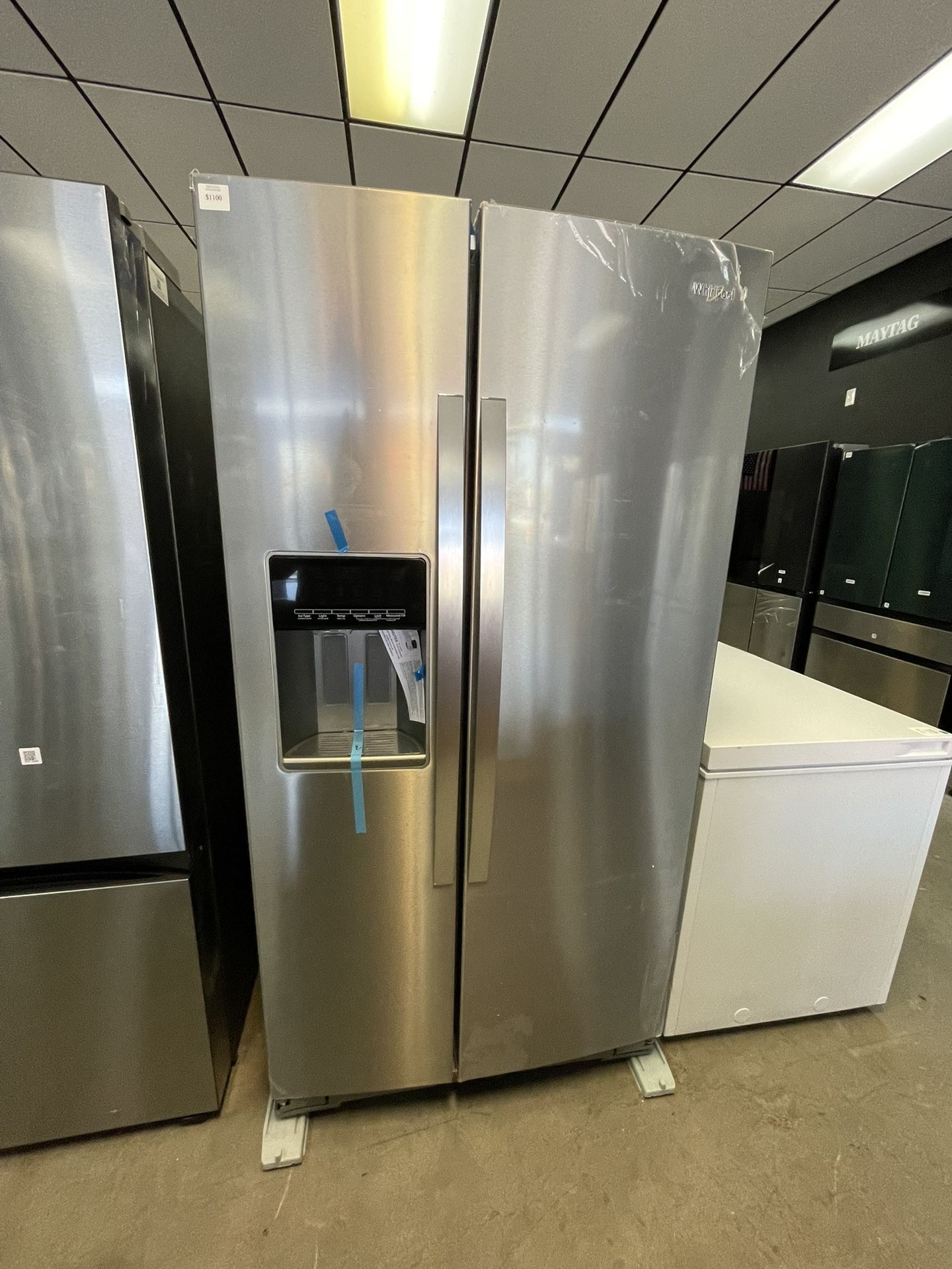 Whirlpool Side By Side Refrigerator 