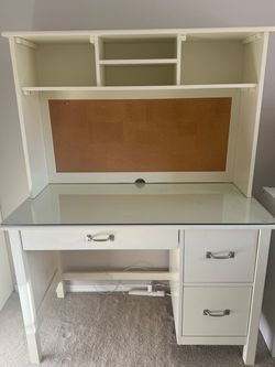 Pottery Barn Teen Desk and Hutch