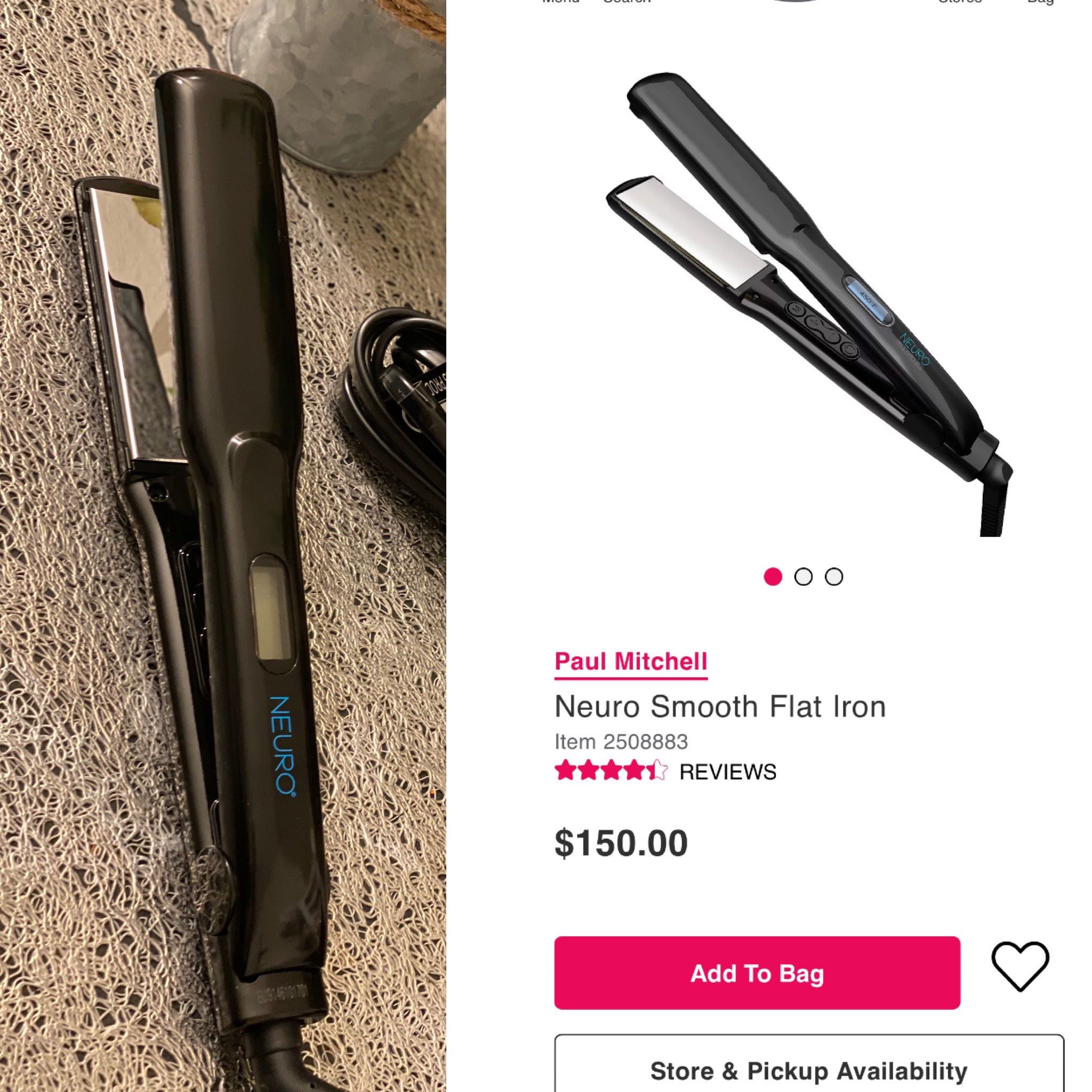 NEW. Paul Mitchell Neuro Smooth Flat Iron (original Box is Damaged )available 2 Only The Same
