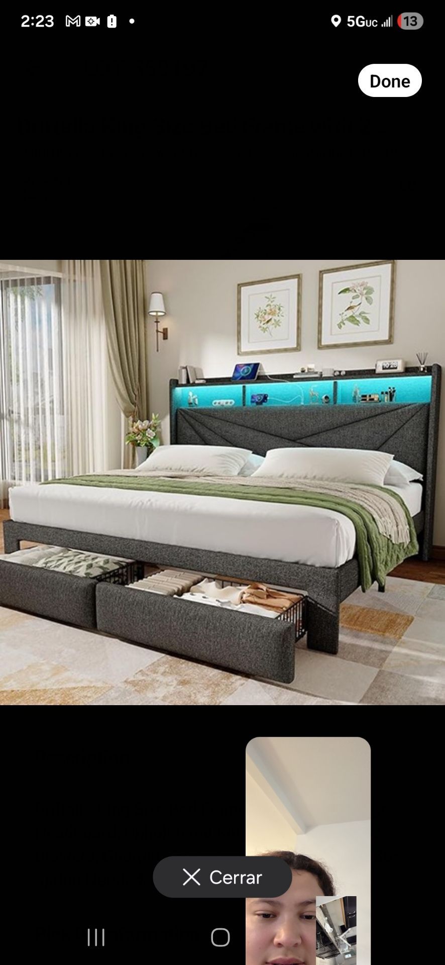 Frame king size
