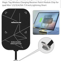 Wireless Ultra Thin Magic Tag Charger Receiver for IPad Mini 1st-5th Gen