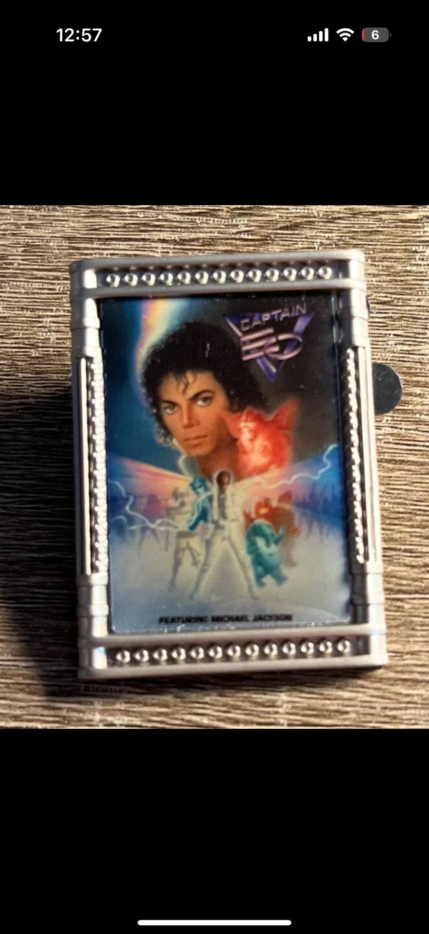 2010 Disney Parks Captain EO featuring Michael Jackson Ride Attraction Pin
