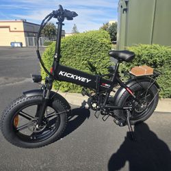 Brand New KickWey Electric Bike, Foldable Electric Bikes, 750 Watts Electric Bikes, 30Mph Electric Bikes, Electric Bikes, Mini Bikes, Electric Scooter
