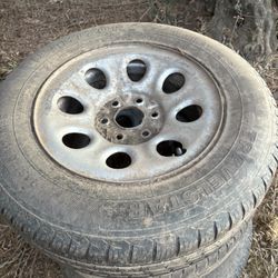 Set Of 4 Tires And Rims  
