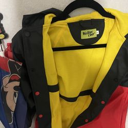 Mickey Mouse Raincoat And Umbrella 