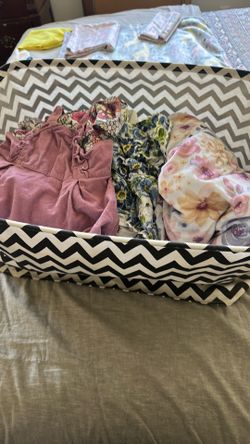 Free items girls toddler with chevron basket