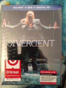 *NEW* TARGET exclusive DIVERGENT bluray digibook