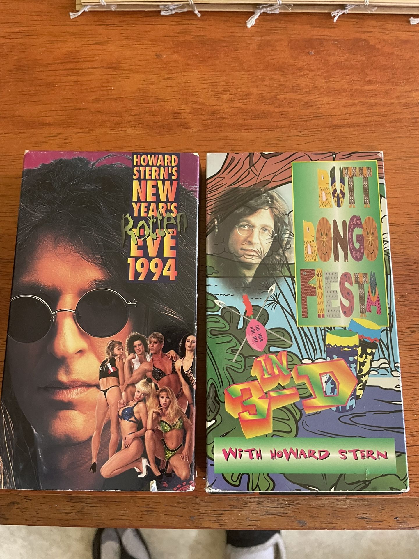 Howard Stern classic videos VHS