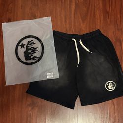Hellstar Sports Flame Shorts size M