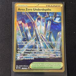 Area Zero Underdepths Pokemon Card 