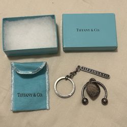 Tiffany And Co Sterling Silver Key Chains 