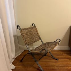 Metal Wicker Chair