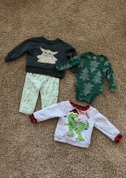 Baby Christmas clothing Lot 12 Months 