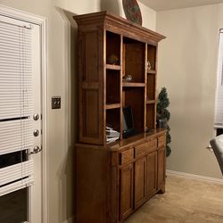Solid Oak wood Buffett Stand