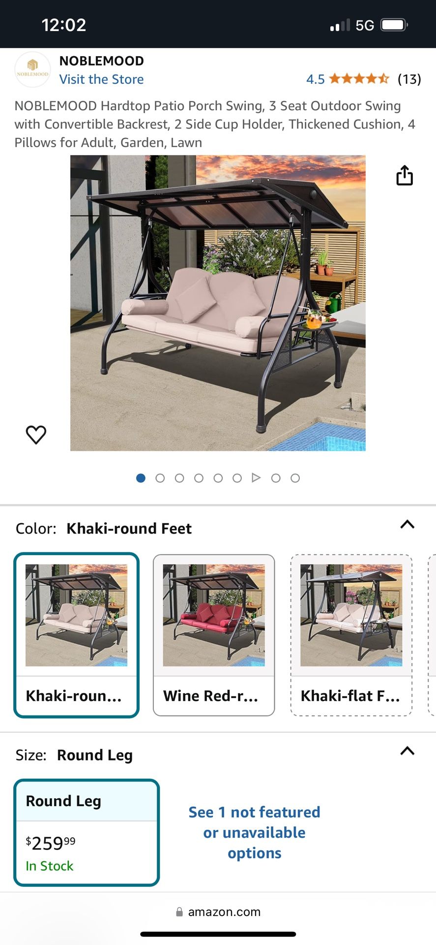 Porch Swing