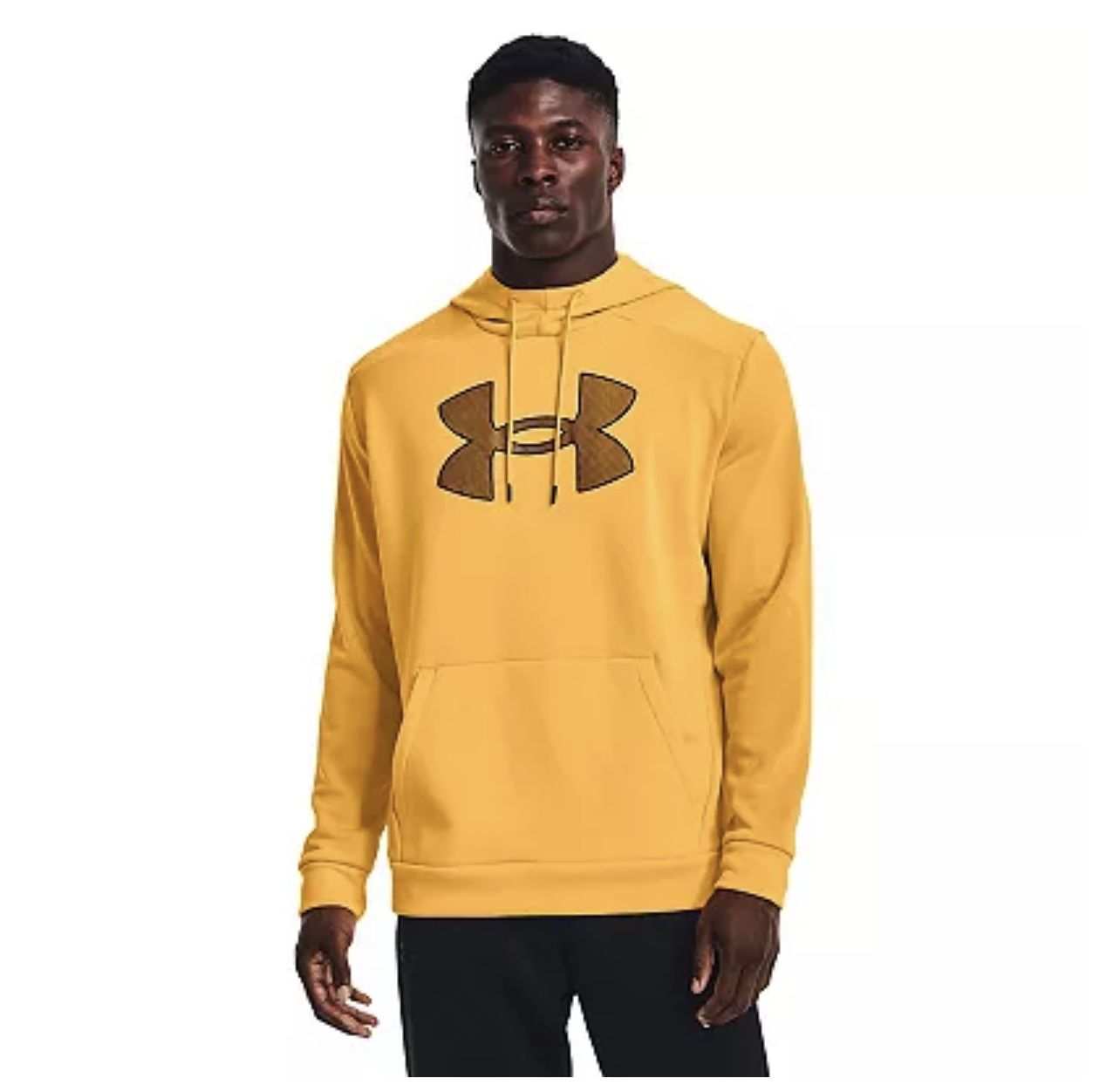 Men's Under Armour Big Logo Fleece Hoodie by Under Armour