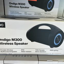 new Wireless Speaker Portable Wireless Multifunctional Speaker IPX5 Water resistant TWS-Pairable Stereo Speakers RGB Lighting IGO TWS-Pairable