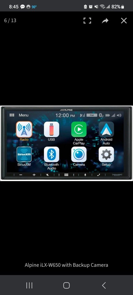 Alpine Double Din