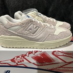 New Balance 550 Aime Leon Dore Grey Suede Size 10.5 *Brand New*