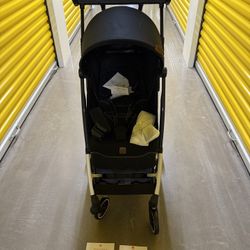 Brand New GB Pockit + All City Velvet Black Compact Travel Stroller Airplane Carry On Compliant
