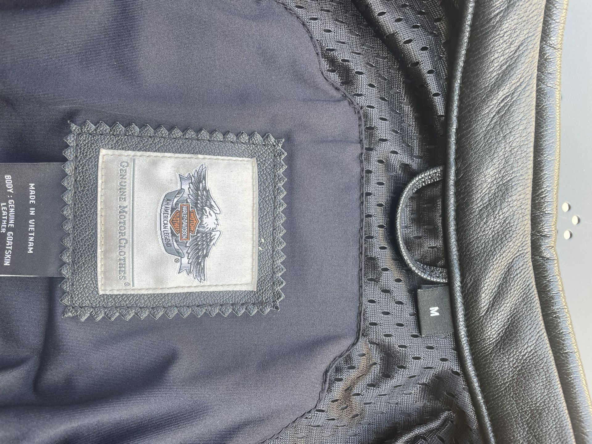 HarleyDavidson Womens Scroll Skull 3in1 Leather Jacket for Sale in