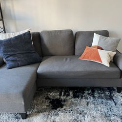 Sectional Couch - Great Condition, Pulls Out Into A Full Bed 