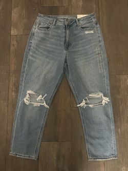 AE mom jeans