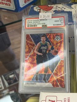 Luka Doncic Mosaic Psa 10