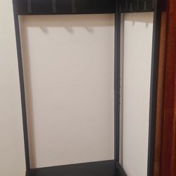 Corner Shelf With Hooks 