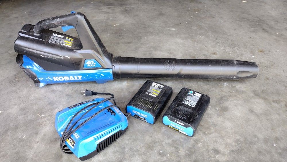Kobalt 40V Max Leaf Blower Including Charger