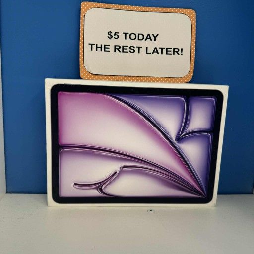 Apple iPad Air 11" M3 Brand New - Pay $5 and the rest later