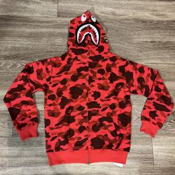 Red Bape Fullzip Jacket