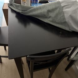 Tall Kitchen Table With 4 Chairs