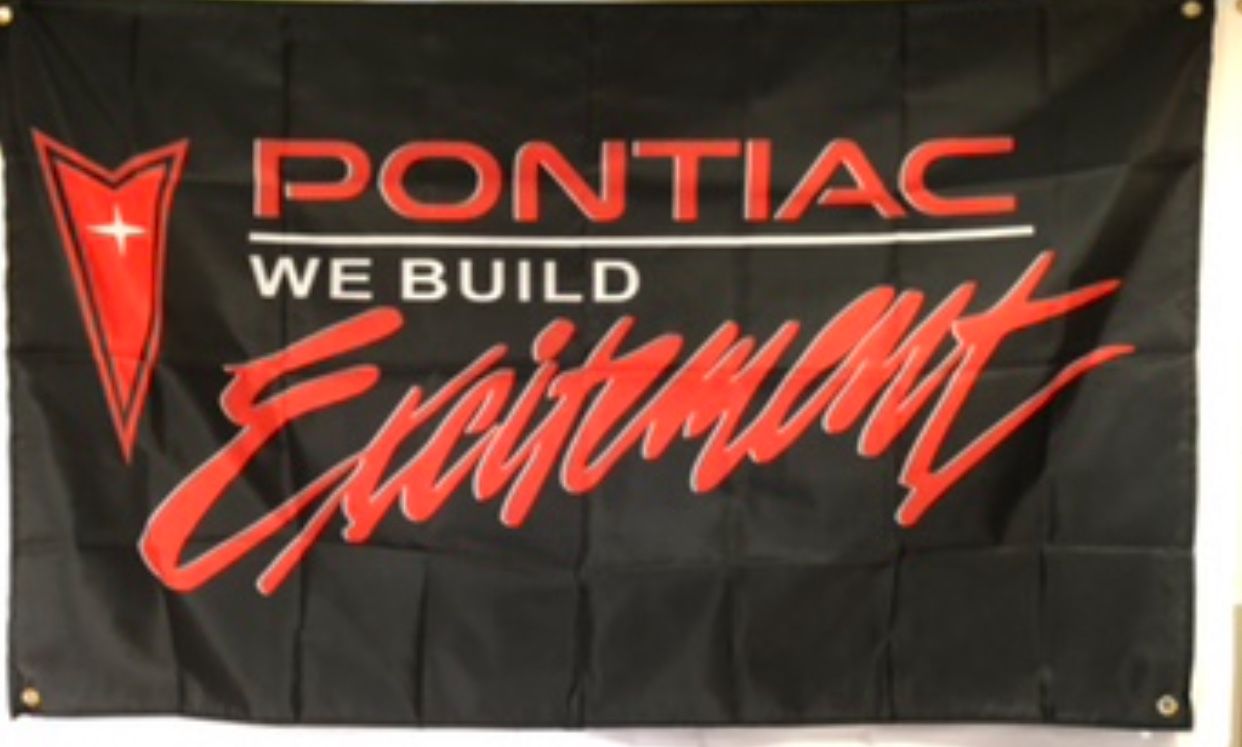 Pontiac Wall Flag (3’x5’)