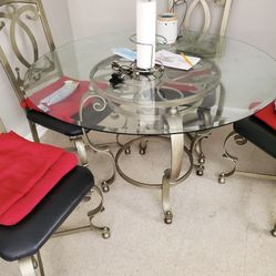 Dining Table And 4 Chairs