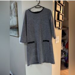 Ann Taylor Tweed Shift Dress