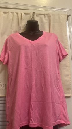 Danskin Now Xlarge Pink Active Tee .