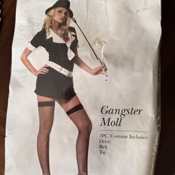 Gangster doll costume for Adult