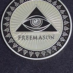 Free Mason Challenge Coin 1
