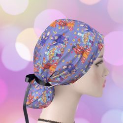 Halloween Scrub Cap