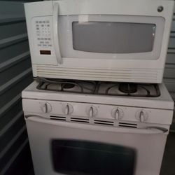Microwave And Stove