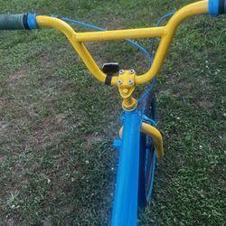 Kids 18 Inch Bike Painted With Spikes Great Shape 
