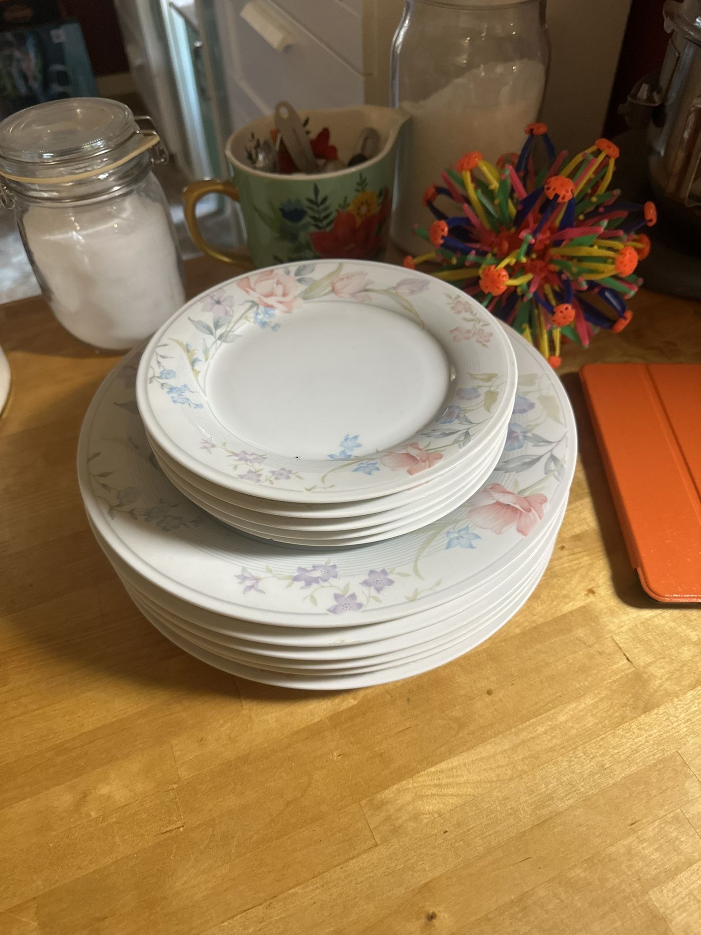 Limoges Flowers Dishes