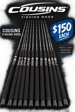 🎣 COUSINS FISHING RODS – FOR SALE! 🎣