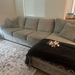 Grey L Shaped Couch