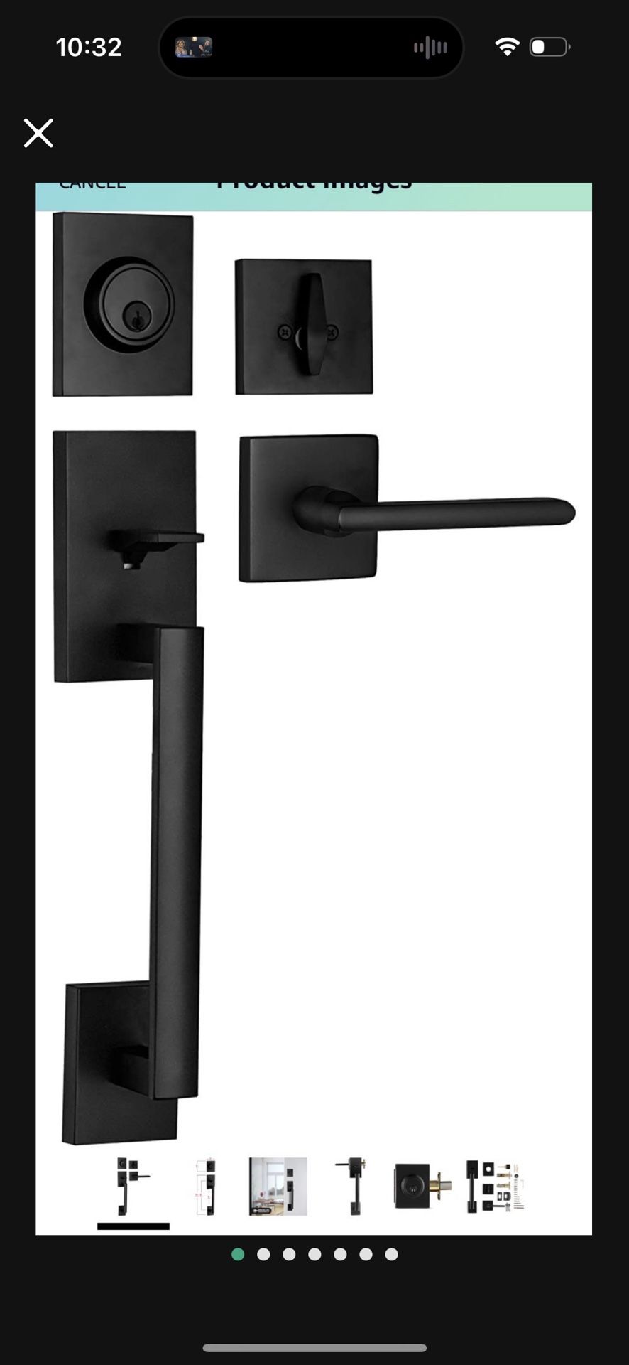 Berlin Modisch Full Escutcheon HandleSet Front Door Entry Handle and Deadbolt Lock Set Slim Square Single Cylinder Deadbolt and Lever Heavy Duty – Iro