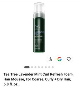 Curl Refreshing Foam